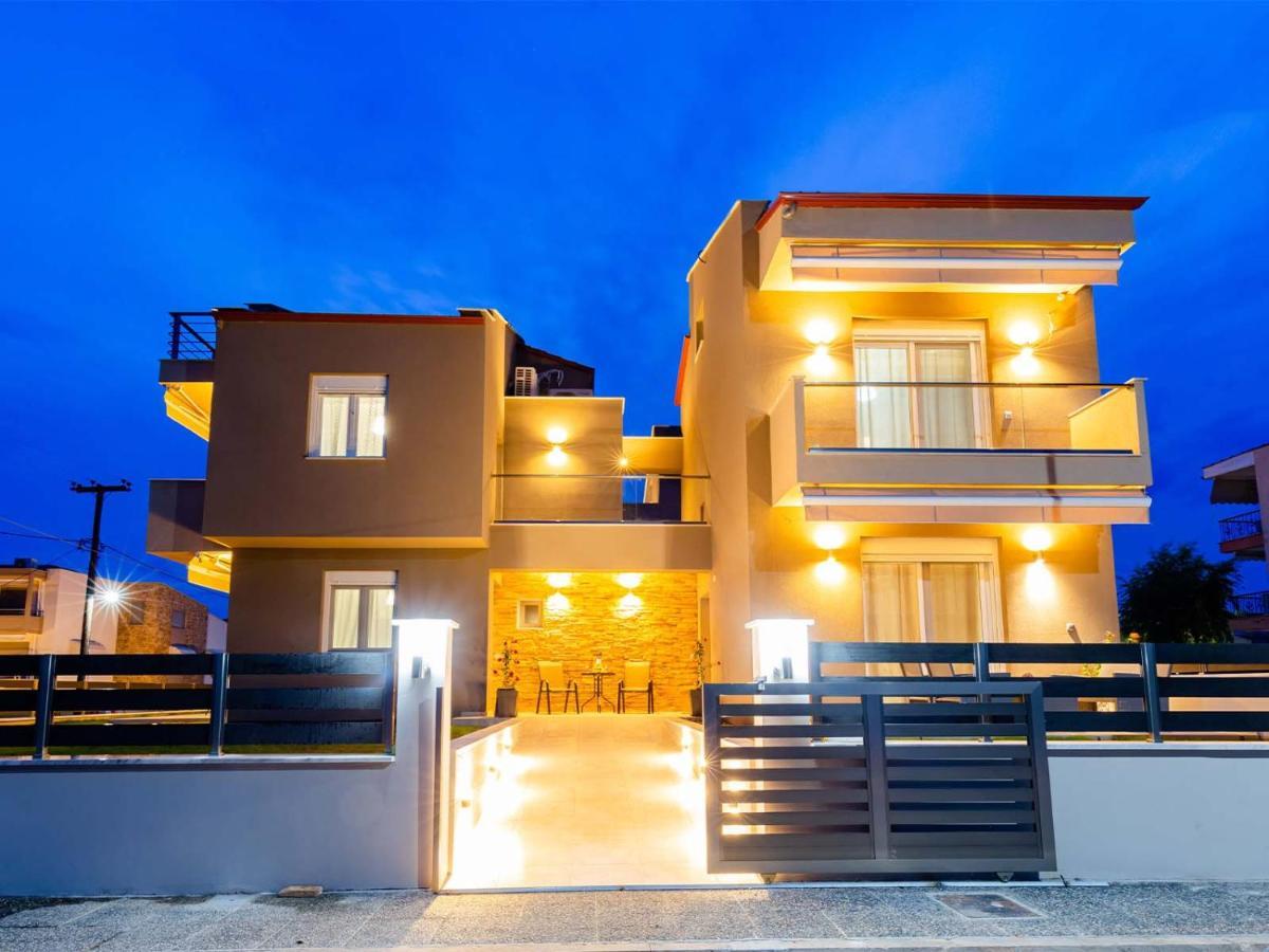 Kiosse Maisons By Travelpro Services Nea Flogita Halkidiki Eksteriør bilde